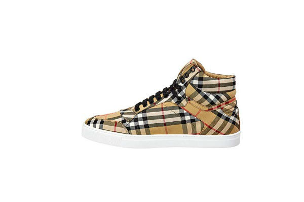 Burberry Channels Harlem's Dapper Dan With Canvas Brown Sneakers